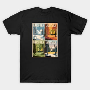 Four Seasons Hoosier National Forest T-Shirt